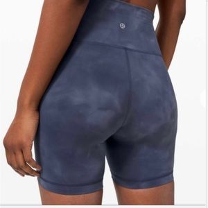 FINAL SALE lululemon wunder train diamond dye shorts